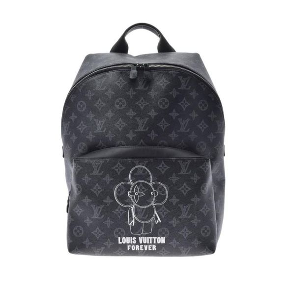 Louis Vuitton Eclipse Apollo Vivienne Black Backpack - Picture 1 of 9